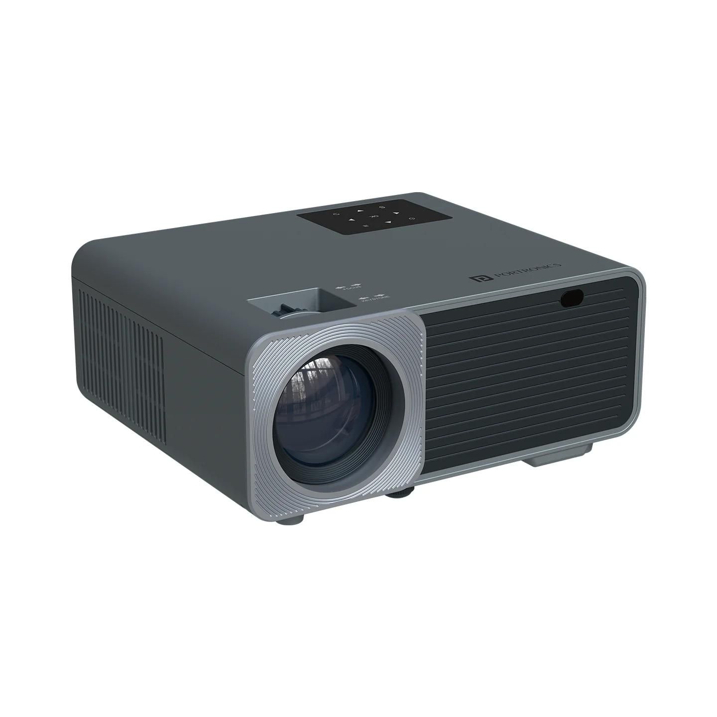 Portronics Beem 450 Smart LED Projector with 1080p Full HD Resolution, Built-in Streaming Apps