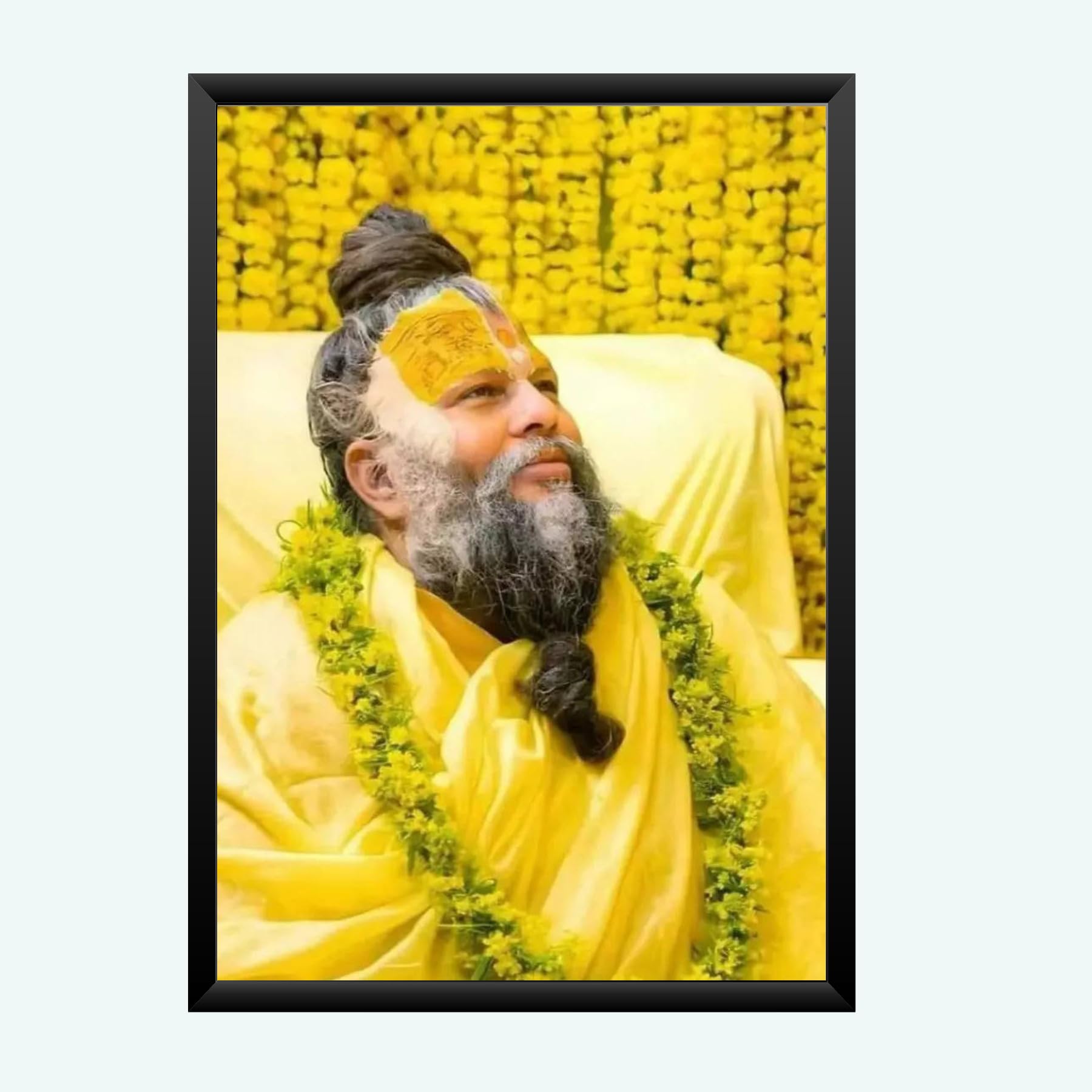 NOKKES Premanand Ji Maharaj Vrindavan Religious Photo frame 5X7 Inch Photo Frame_WEW67