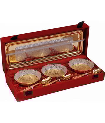 Arsalan Silverplated Gold/Silver Plated Gift Item - Pack of 7
