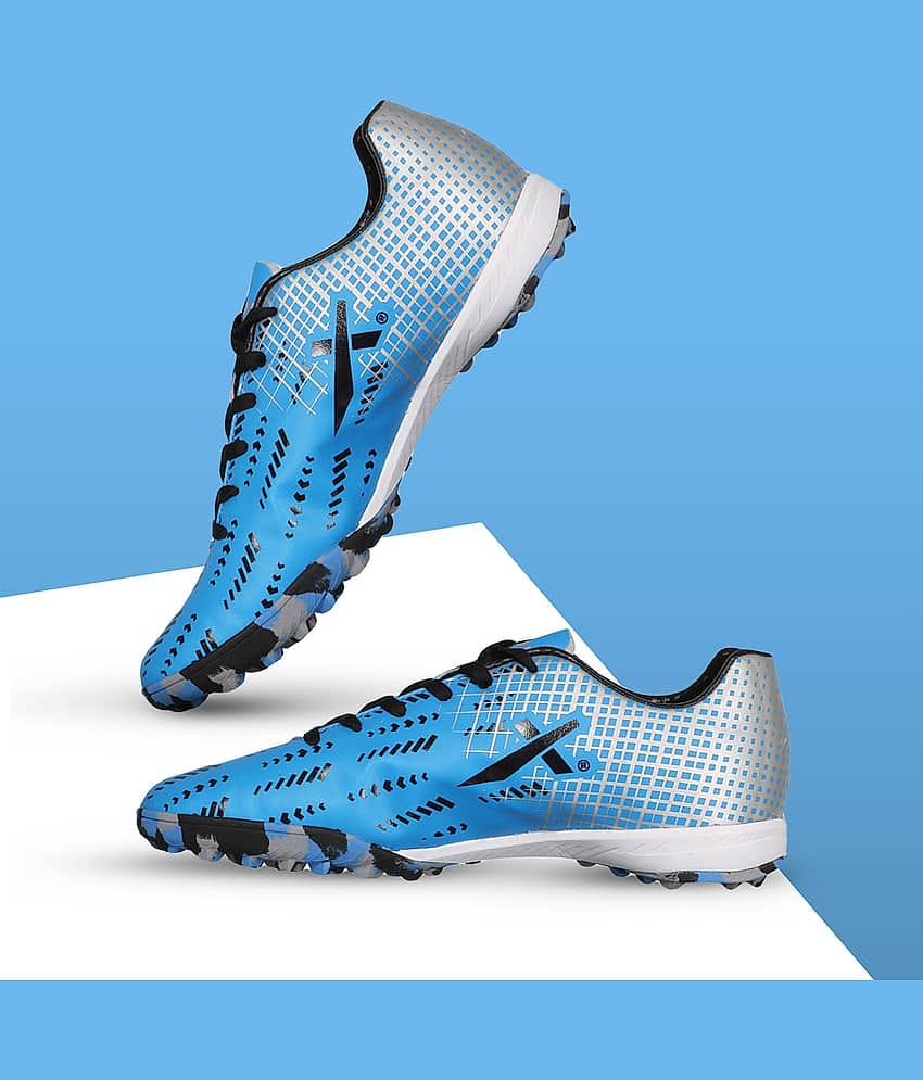 Vector X Royale Plus Indoor Blue Football Shoes
