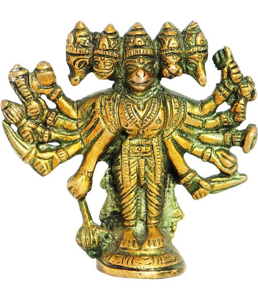 Panchmukhi Lord Hanuman Idol (9 cm)