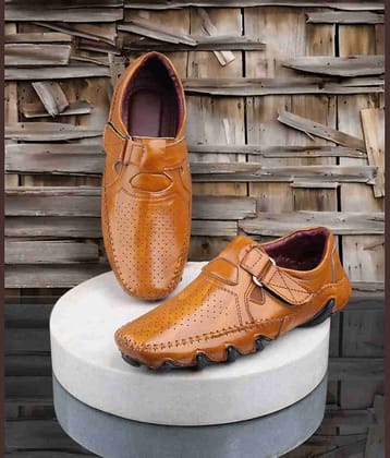 Akiko - Tan Men's Sandals