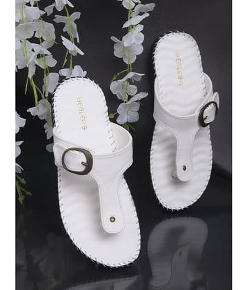 Liberty White Women's Leather Slipper