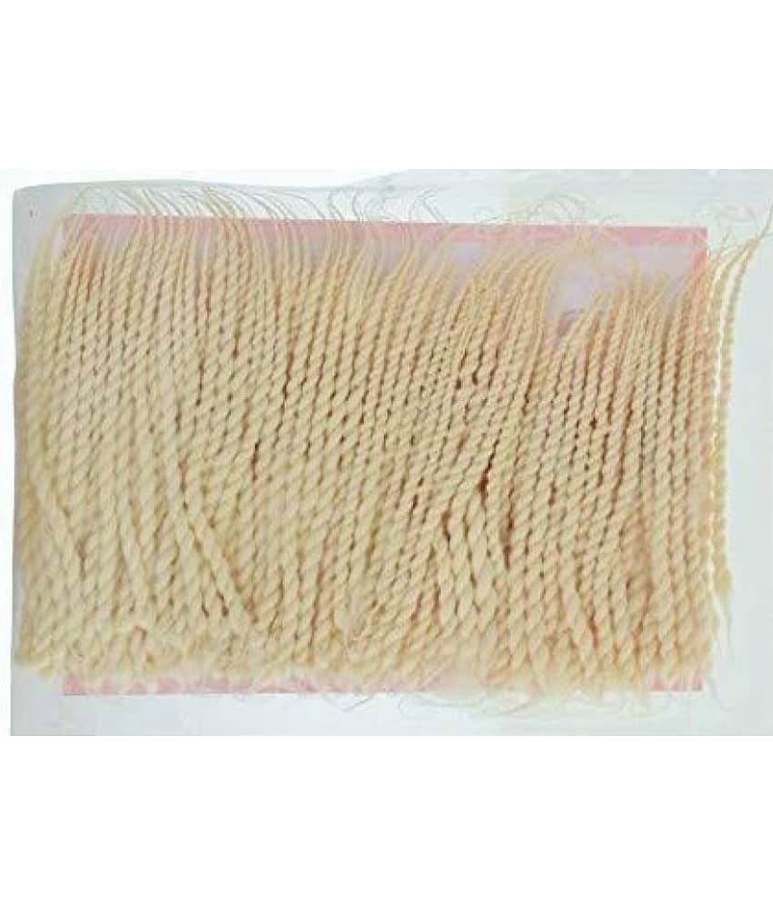 SINQEX PHOOL BATTI Long Cotton Wicks Akhand Navratri Special Jyot White Colour (White, Pack of 12)