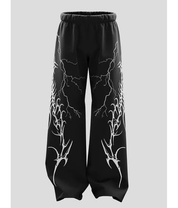 Glito Black Cotton Men's Joggers ( Pack of 1 )