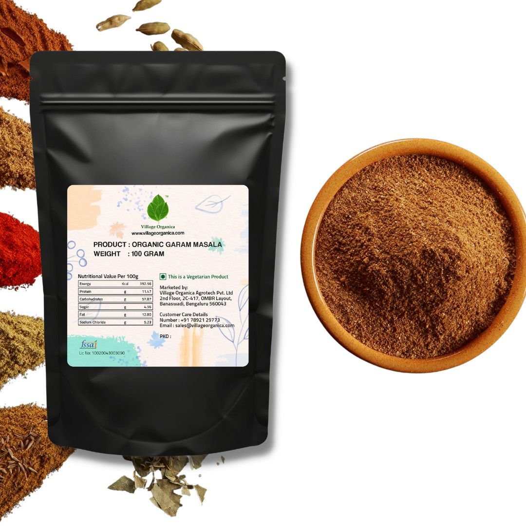 Organic Garam Masala Powder - 100g