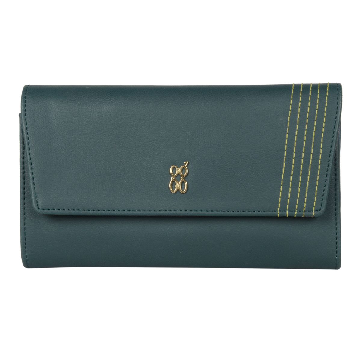 CREATIVE WALLETS 3 FOLD L TEAL