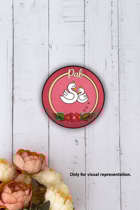 Dbeautify's Kids Name Plate – Swan & Floral Theme