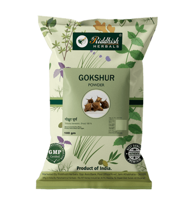 Riddhish Herbals Gokshur Powder (100 gm Each) - combo pack (3)