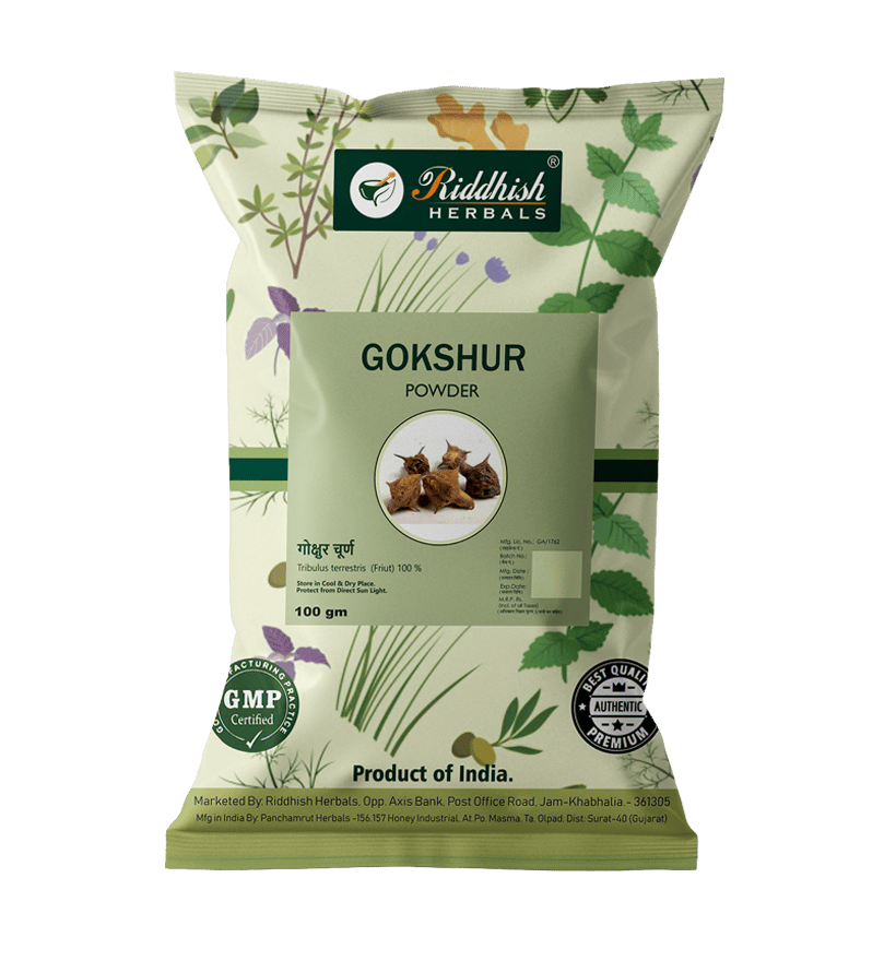 Riddhish Herbals Gokshur Powder (100 gm Each) - combo pack (3)