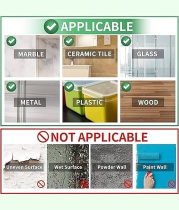 Eclet Transparent Double Sided Nano Tape ( Pack of 1 )