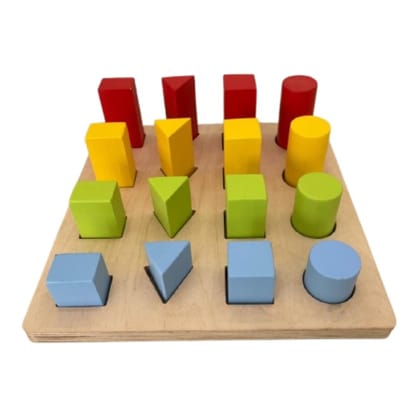 ZUVOY Step & Stack Montessori Wooden Shape Sorting & Stacking Toy for Kids | Color & Size Recognition | Fine Motor Skill Development | Educational STEM Toy for Toddlers (3+ Years) ZUVOY Step & Stack Montessori Wooden Shape Sorting & Stacking Toy for Kids | Color & Size Recognition | Fine Motor Skill Development | Educational STEM Toy for Toddlers (3+ Years)