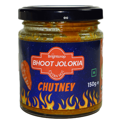 Homemade Extra Hot Chutney | Bhut Jolokia Chutney (150 Gm)