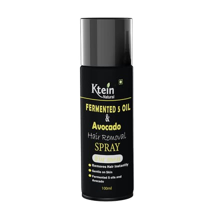 Ktein Fermented 5 Oil and Avocado Men's Hair Removal Spray (100 ml)