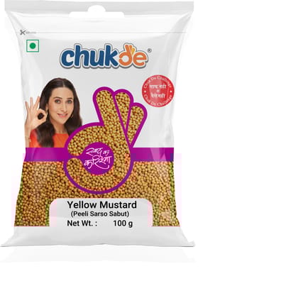 Chukde Peeli Sarso Sabut 100 G