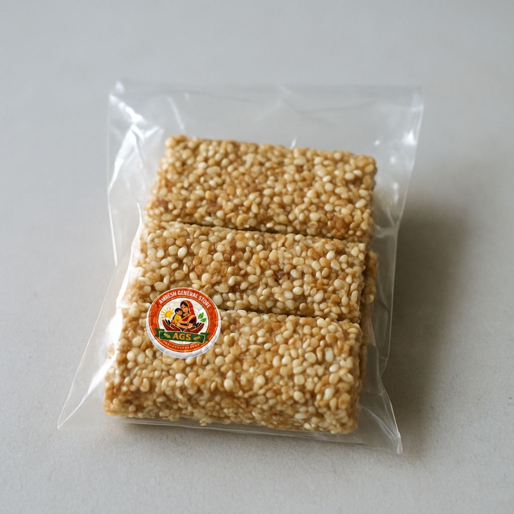 Amresh General Store's rajgira chikki