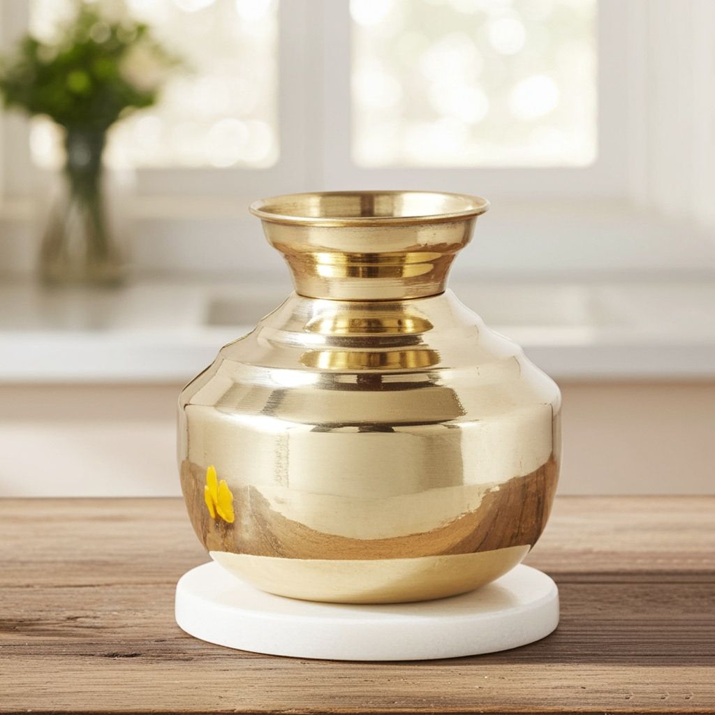 Brass Matka, 5 Liter (ZMAS418 E)