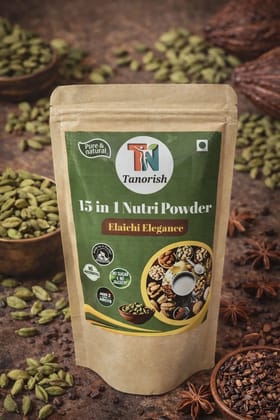 Elegant Elaichi - 15 in 1 Nutri Powder   200 G Pack of 1