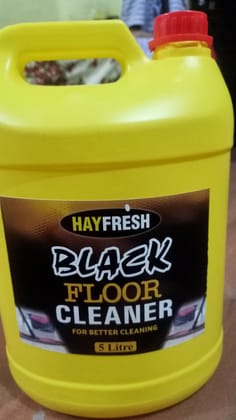 Black floor cleaner