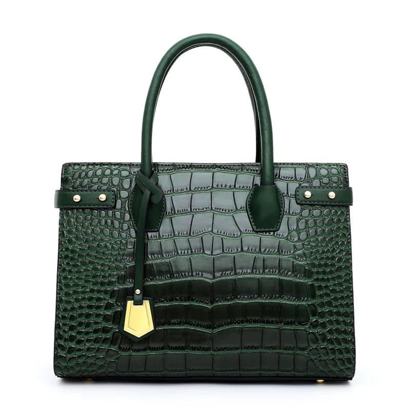 Hot Fashion Big Capacity Women Handbags Crocodile Pattern Office Lady Working Bags Fashion Pu Leather Handbags