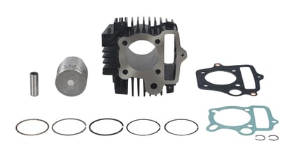 Hero Genuine Engine Cylinder Block Kit With Piston for HF Deluxe HF Dawn Splendor NXG | OEM Fit | Durable Construction | Reliable Engine Performance | Complete Kit | Long Engine Life - 21K190S