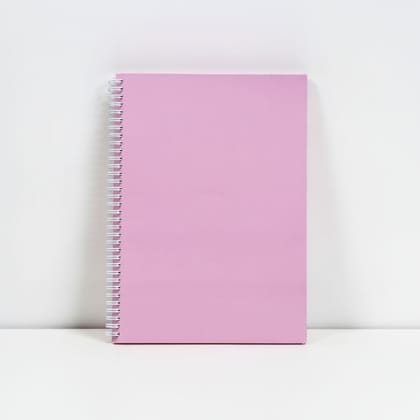 Pink Spiral Bound Notebook