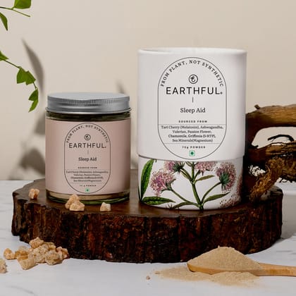 Earthful Stress Aid Capsules for Better Sleep | 30 Capsules |