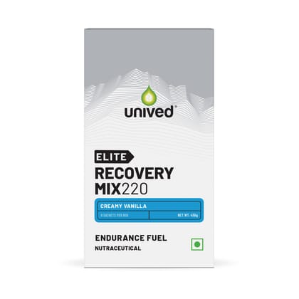 Unived Elite Recovery Mix 220 Creamy Vanilla