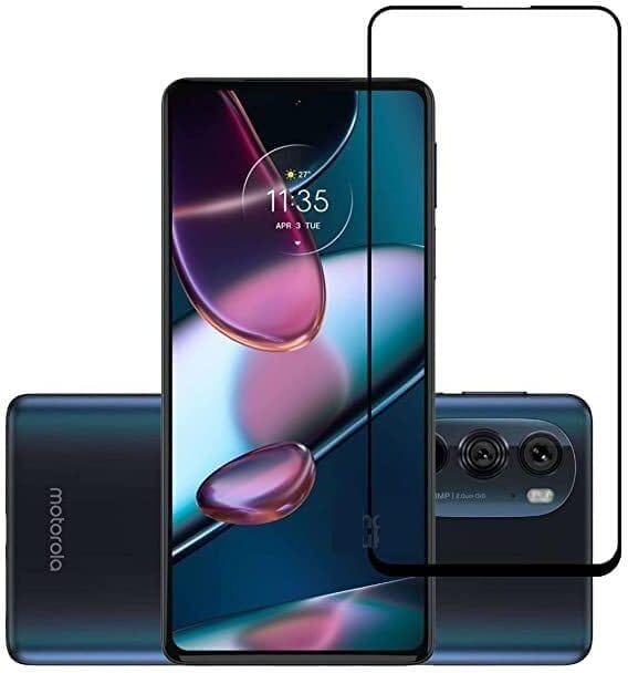 PLUGTECH Advanced Tempered Glass With Anti-Explosion 9H Hardness Edge-To-Edge Coverage Screen Guard for MOTOROLA EDGE30PRO