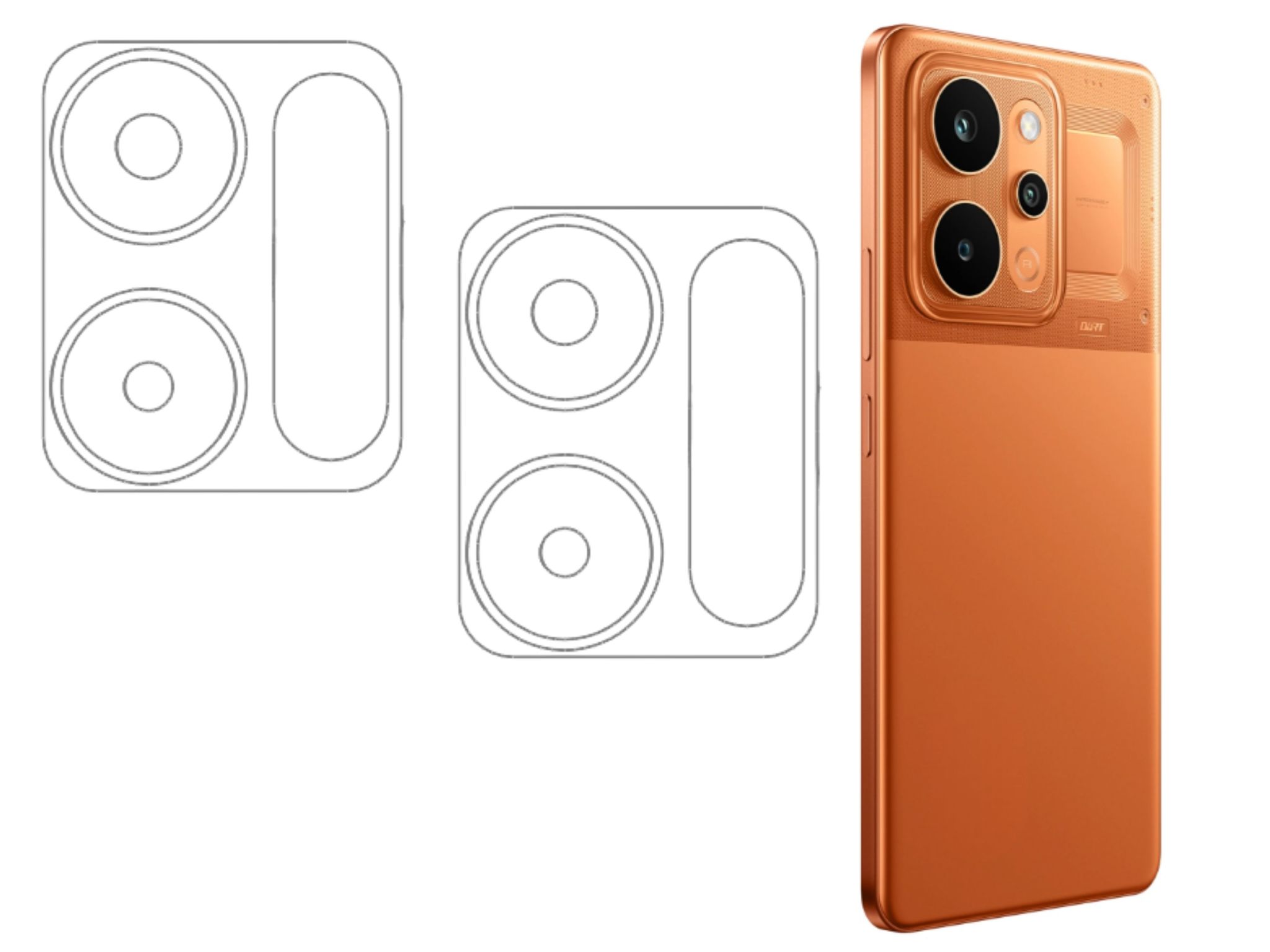 ISAAK Back Camera Lens Protector compatible for Realme P4 Power|Realme Narzo Power (Pack of 2)