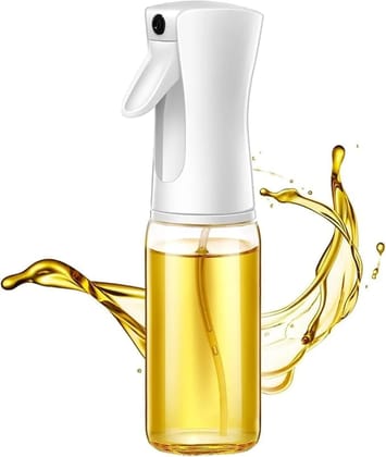 Oil Spray Bottle White 200 ml Spray Bottle Glass