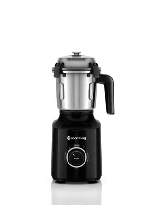 Atomberg Zenova Mixer Grinder with Unique Coarse Mode | Advanced Safety Features |4 Jars including Unique Chopper Jar with Hands Free Operation (Black)