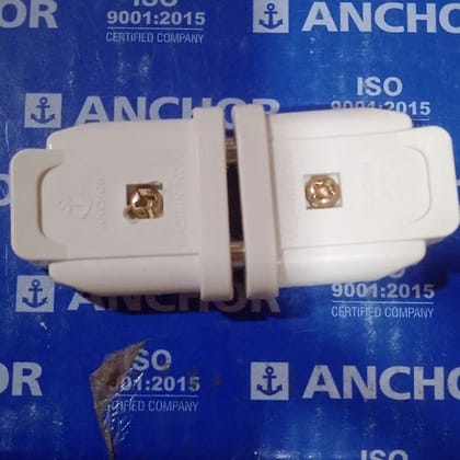 Anchor 2-pin pilot Male plug 6A 240V