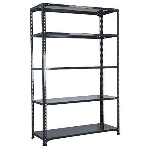 Mil-Nil Prime CRC Sheet 72X36X18 Inch Multipurpose Storage, Adjustable Shelf, Slotted Angle Rack with 6