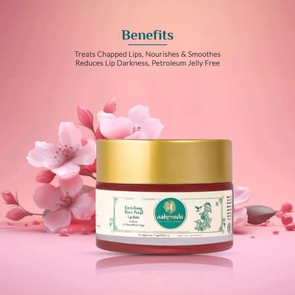 ashpveda Enriching Rose Petal Lip Balm ashpveda Enriching Rose Petal Lip Balm