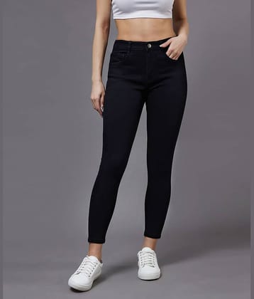 Miss Chase - Black Denim Skinny Fit Women's Jeans ( Pack of 1 )