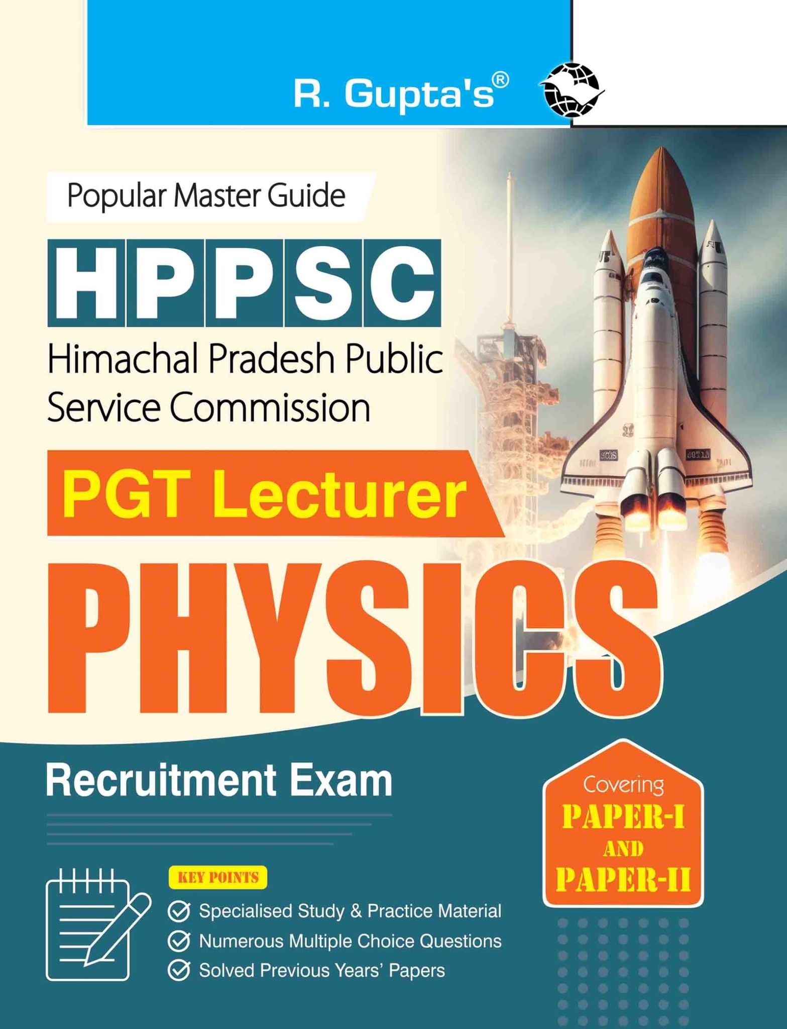 HPPSC: PGT Lecturer PHYSICS (Paper-I & Paper-II) Recruitment Exam Guide [Paperback] [Nov 21, 2023] RPH Editorial Board