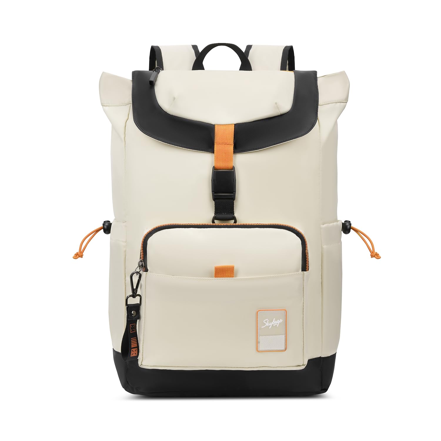 Vyb 15.6 Inch Compatible Laptop Backpack 21L | 1 Compartments with Quick-Access Front Pocket & Rain Cover | Padded Back Panel & Side Bottle Pocket | Office & Travel Backpack for Men & Women