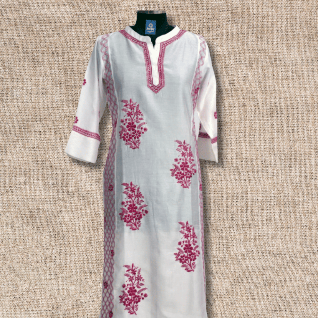 Chanderi Prince Cut Kurti