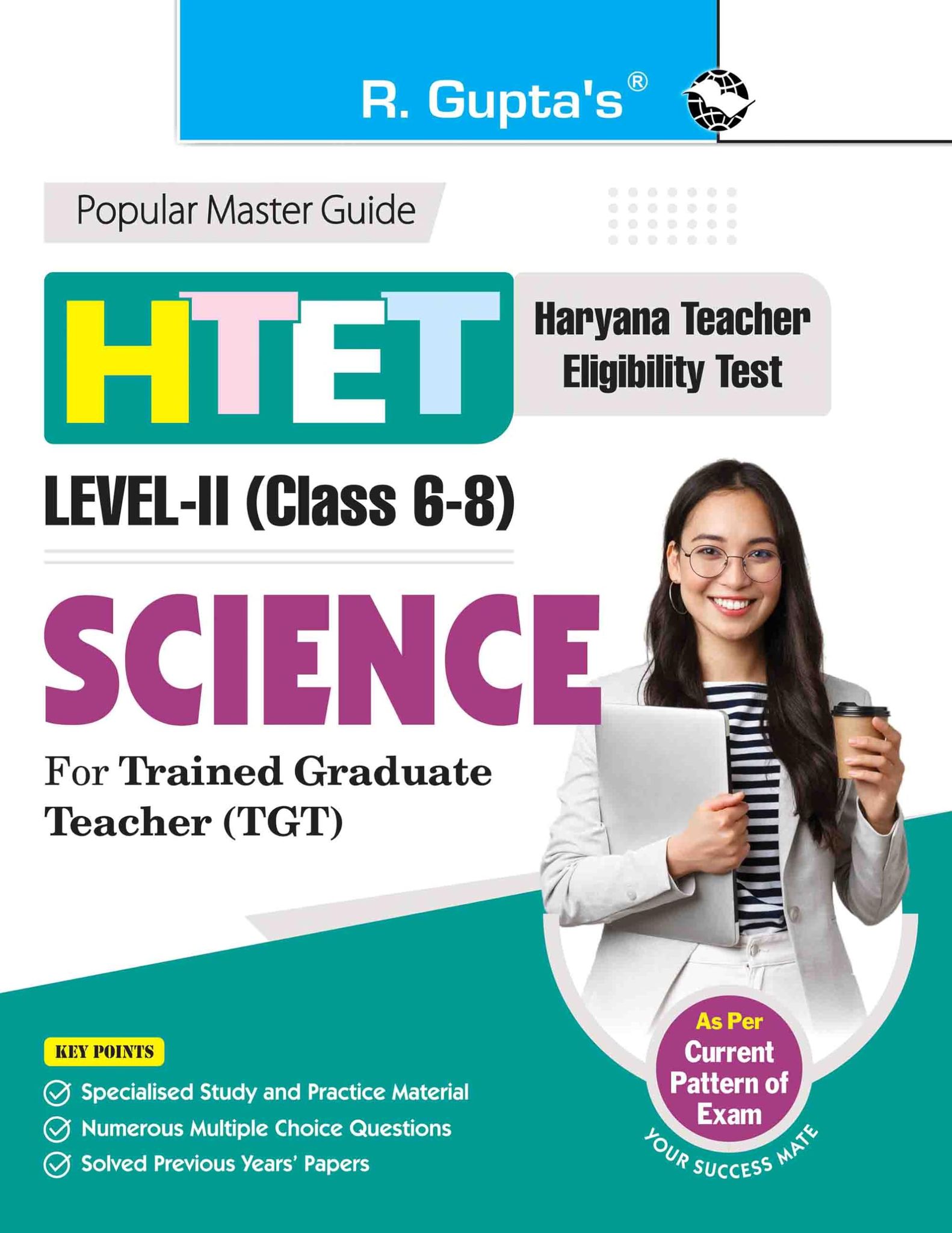 HTET (TGT) Trained Graduate Teacher (Level-2) Science (Class VI to VIII) Exam Guide [Paperback] [Dec 06, 2025] RPH Editorial Board