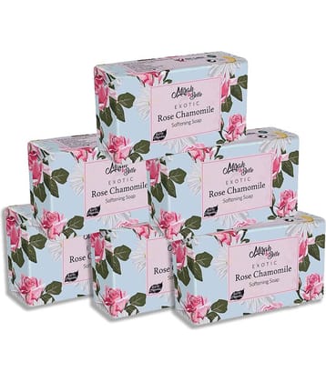 Mirah Belle Organic Rose Chamomile Softening Soap 125 g Pack of 6