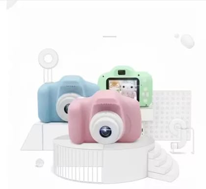 Toy Imagine Kids Digital Camera Toy  3.0MP 1080P HD Video Camera with 2-Inch Screen & 32GB Capacity  Easy USB Rechargeable, Fun, Educational & Birthday Gift random colour