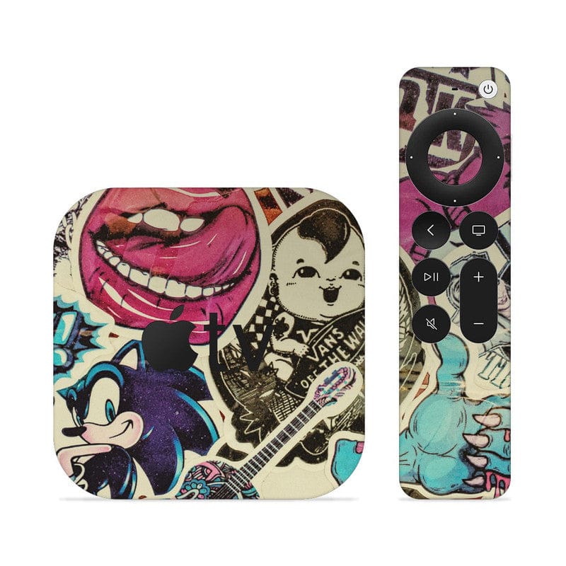 Vintage Punk Skin For Apple TV