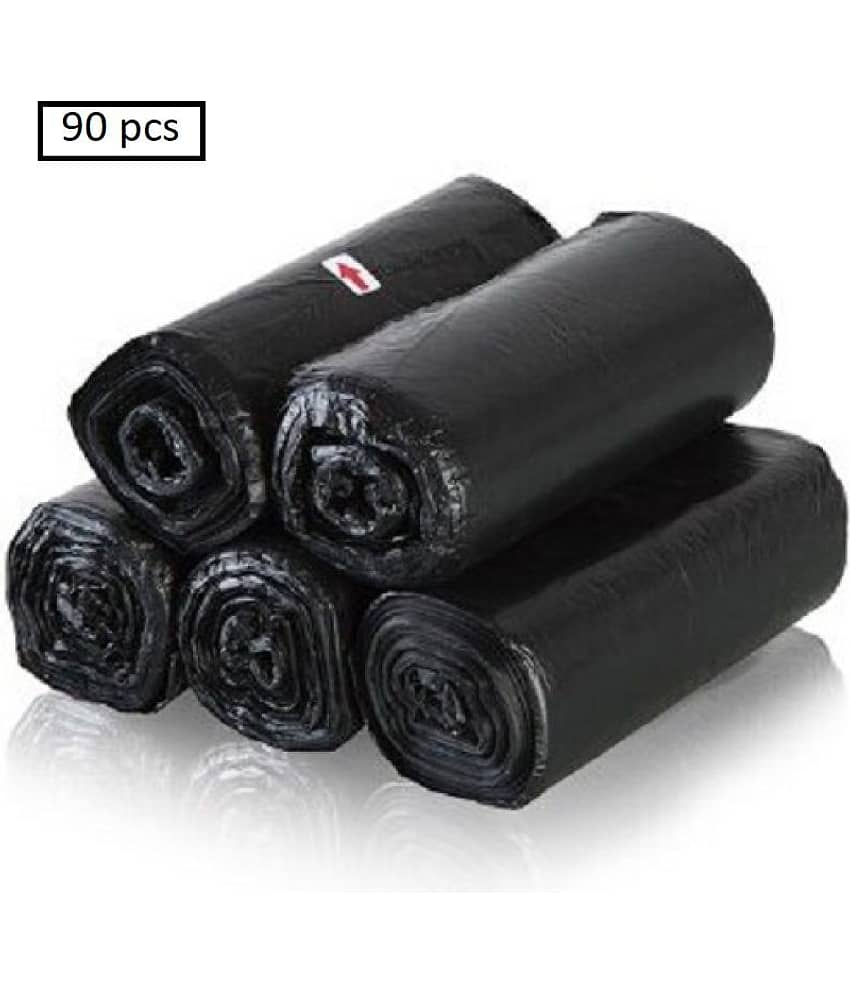Swadesh Swachh 90 pcs Garbage Bags,100% BIODEGRADABLE, Size Medium 19inch x 21inch