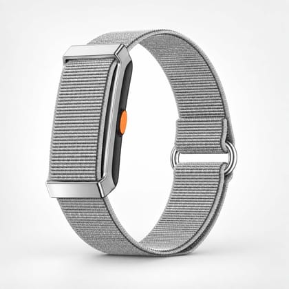 Zebraa Keeper Smart Fitness Band – No Subscription, Free Additional Strap, SpO2, Heart Rate & Sleep Monitor with 100+ Sports Modes ( Silver )
