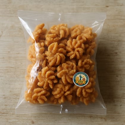 Gandharba Mahananda Pavilion's chekkalu - traditional indian snack