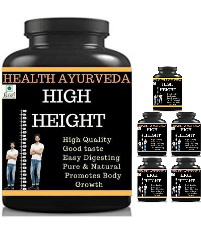 Hindustan Herbal high height chocolate flavor 0.6 kg Powder Pack of 6