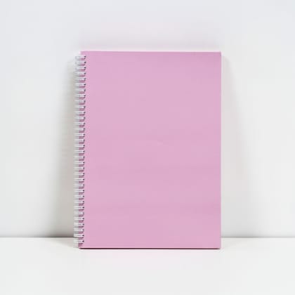 Pink Spiral Bound Notebook