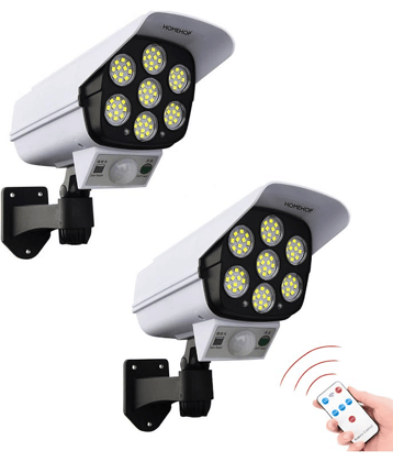 Saykhus 2.5W Solar Outdoor Wall Light ( Pack of 2 )