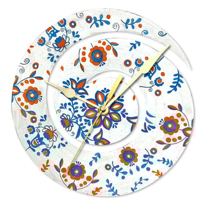 Scandinavian Art on Spiral Clock DIY Kit by Penkraft